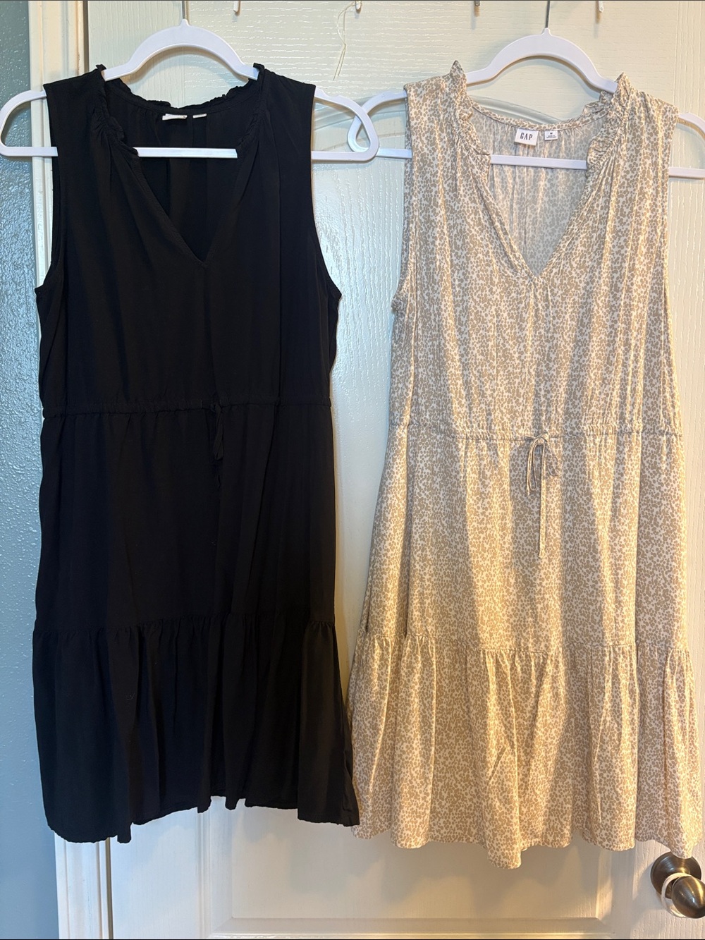 2 GAP Tiered V-Neck Dresses